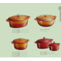 Conjuntos de utensilios de cocina de hierro bajos en MOQ esmalte